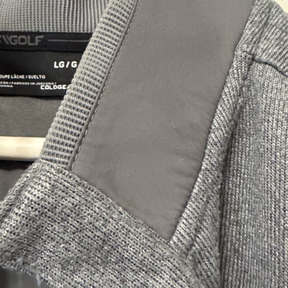 Under Armour Heather Gray Snap Pullover - image 2